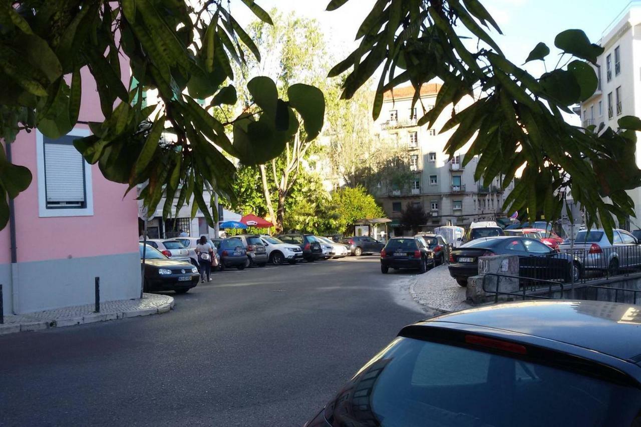 Sunny Orange Garden Apartment In Central リスボン エクステリア 写真